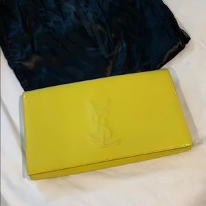 YSL Classic Belle De Jour Patent Leather Clutch